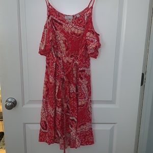 off the shoulder dress